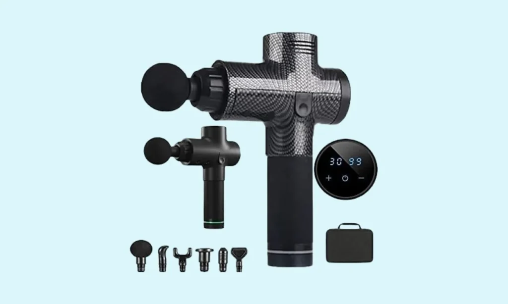 Massageador-Muscular-Profissional-Fisioterapia-Massageador-com-30-Velocidades-6-cabeças-de-massagem